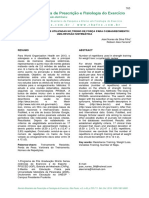 Número de Repetições Utilizadas No Treino de Força para o Emagrecimento PDF