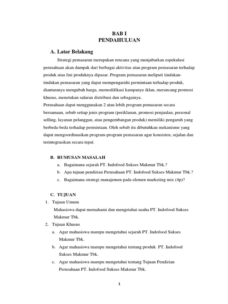 Makalah Pt Indofood