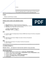 Arpit - Resume 161294 PDF