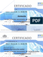 Certificados Usb Litoral PDF