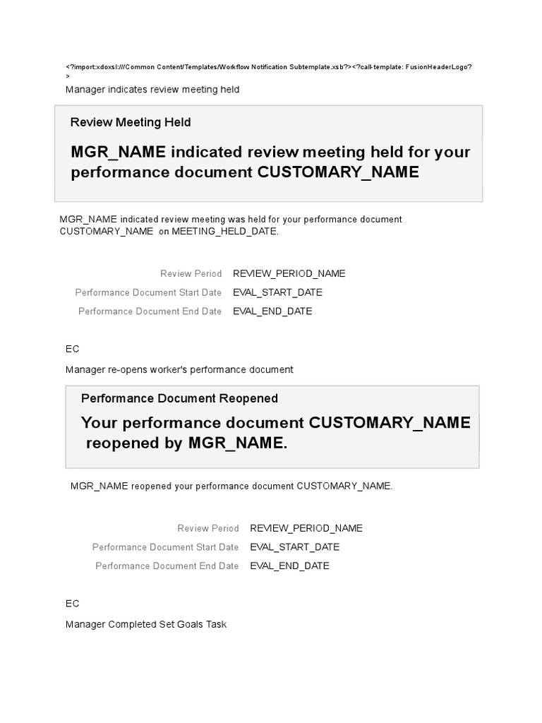 Performance Fyi Notifications | PDF | Business