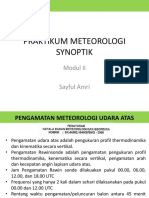 Praktikum Meteorologi Synoptik