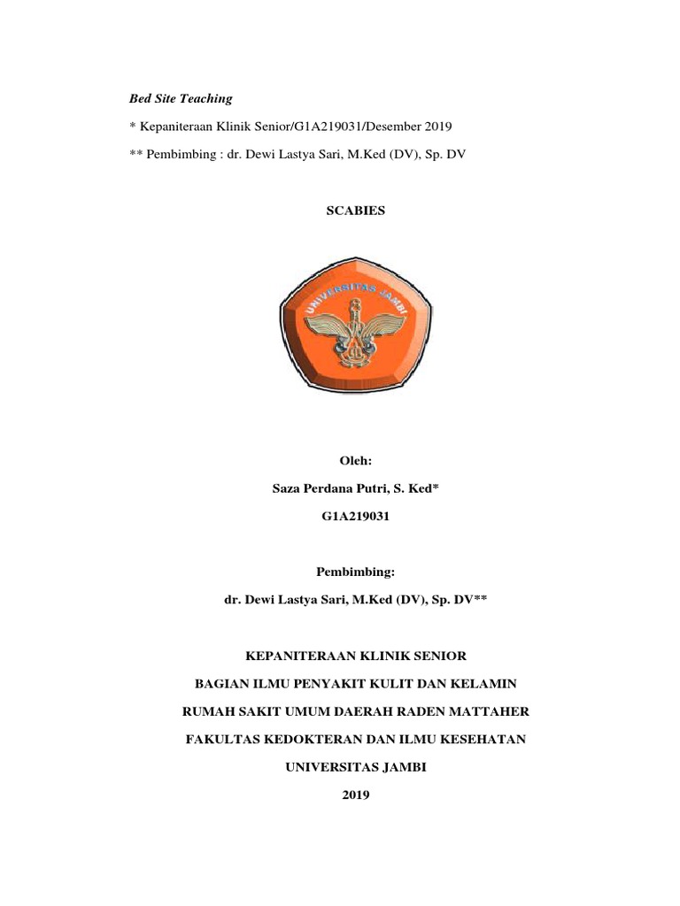Diagnosis dan Terapi Scabies Anak | PDF