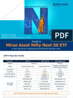 Mirae Asset Nifty Next 50 Etf - Final Presentation