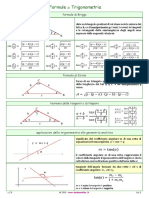 Formule Trigonometria