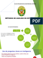 Metodos de Analisis de Inteligencia