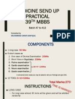 Medicine Practical Send Up 39th Mbbs PDF