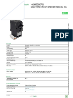 HomeLine® Circuit Breakers - HOM220EPD PDF