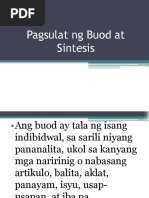 Buod | PDF