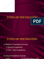 types of foundation