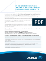 ANZ CIP ID Docs