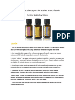 100 Usos Cotidianos Limon, Menta y Lavanda PDF