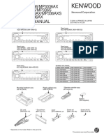 Kenwood - KDC mp3036, KDC mp336, KDC mp4036 PDF