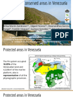 Conserved Areas in Venezuela