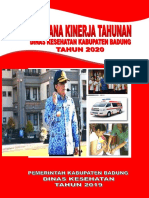 Rencana Kerja Tahunan Dinas Kesehatan Kabupaten Tahun 2020 - 934329