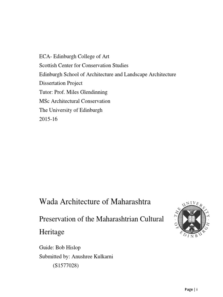 Heritage dissertation image