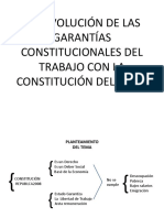 La Evolución de Las Garantías Constitucionales Del
