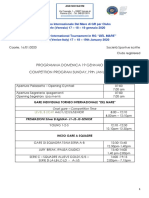 ODL DOMENICA 19 GENNAIO Aggiornato Al 16 Gennaio PDF