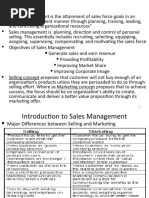 Sales & Distribution Management