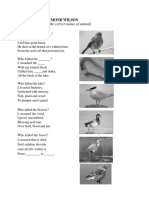 CEFR F3 UNIT 1 Poisoned Talk Poem Worksheet