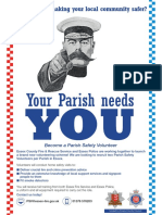 Essex Fire & Rescue and Essex Police Need Two Volunteers Per Parish To Become Parish Safety Volunteer.