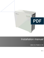 MINI ES P30B3 E R3 Installation ManualV1.1（一般）