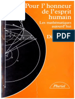 Jean Alexandre Dieudonne - Pour l'Honneur de l'Esprit Humain_ Les Mathematiques Aujourd'Hui (Collection Pluriel) (French Edition)-Hachette (1987)