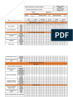 Formato de Inspeccion de Equipos Tornero, Fresadora, Oxicorte