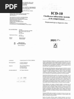 ICD-10, Clasificarea Tulborarilor Mentale Si de Comportament ...