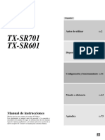 Amplificador Salon tx-sr701 - Manual - S PDF