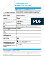 Ficha de Registro de Convalidación de Prácticas 2019