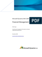 Financial Management in Microsoft Dynamics NAV 2009