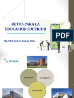 RETOS PARA LA EDUCACIÓN SUPERIOR-Edith Anahua