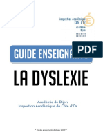 Guide enseignant sur la dyslexie