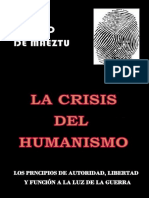 Maeztu - La Crisis Del Humanismo - 1918 PDF