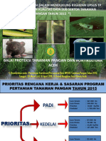 03 Bahan Ka. BPTPH Aceh - KEBIJAKAN PERLINDUNGAN TANAMAN 2015