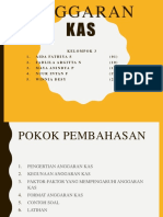 Anggaran Kas Kelompok 3