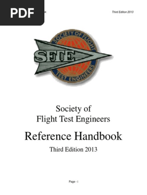 18 11 10 23 18 57 Sfte Reference Handbook 13 3rd Edition 17 Addendum Pdf Aerodynamics Gallon