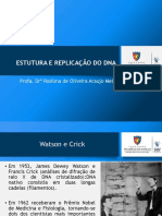 Aula 01. Estrutura e replicação do DNA nutrição