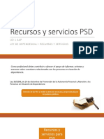 Recursos y Servicios para Personas en SD Cuidadores