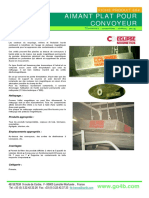 604 Aimant Plat Pour Convoyeur - FR PDF