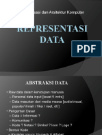 Representasi Data: Organisasi Dan Arsitektur Komputer