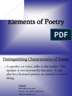 Elements of Poetry Guide