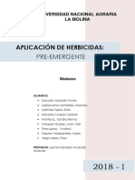 Informe de Atrazina y Linuron