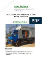 Oil Filter Machine Spec. PDF