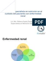 Papel Del Especialista en Nutricion en La Enfermedad Renal PDF