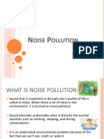 Noise Pollution