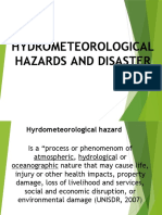 Hydrometeorological Hazards and Disaster