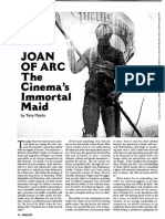 Tony Pipolo - Joan of Arc - The Cinema S Inmortal Maid