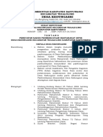 Surat Keputusan Kepala Desa Kedungasri Kecamatan Tegaldlimo Kabupaten Banyuwangi Nomor - 188 - 16 - Kep - 2016